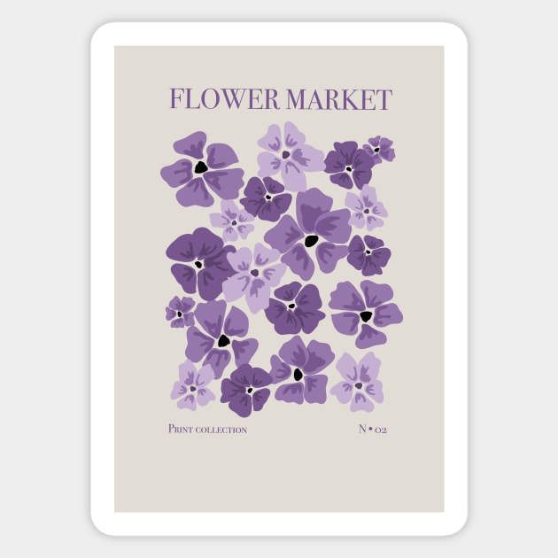 Flower market n2 Sticker by SixMai